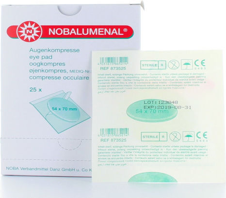 Nobamed Стерилни Медицинска газа 5.4x7см 25pcs