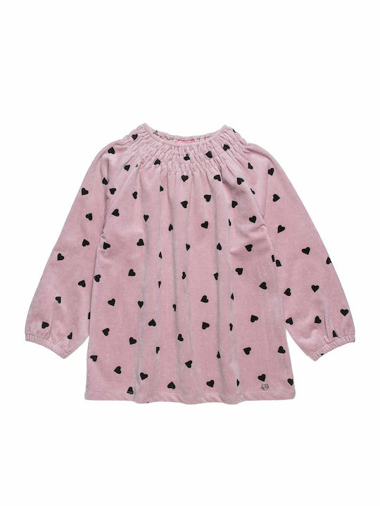 Children's Dress Long Sleeve Pink