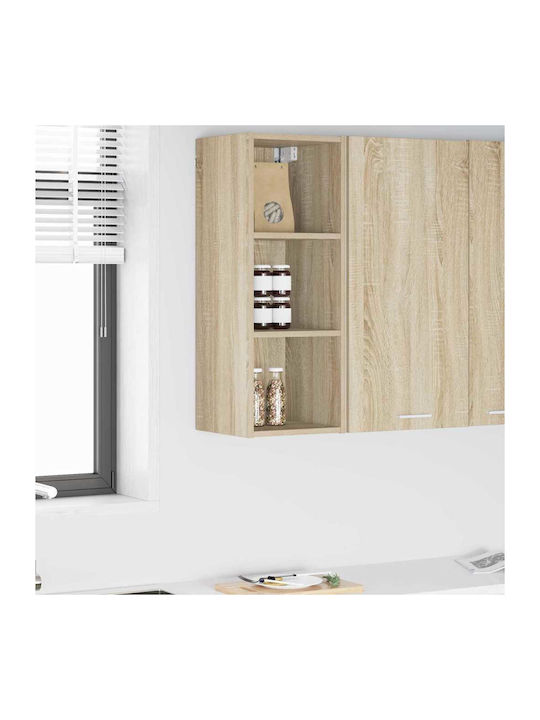 Cabinet Wall with Countertop Brown 30x29.5x80cm
