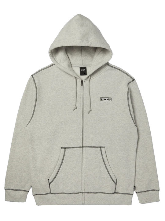 HUF Суитшърт с Качулка Gray