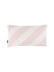 Nobodinoz Μαξιλάρι Καναπέ από 100% Βαμβάκι Lilac Diagonal Stripes 30x50εκ.