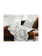 Douceur d'Intérieur Sofa Cushion Furry Gray 45x45cm