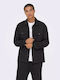 Μακρυμάνικo Overshirt D.k Grey Mel 22035991