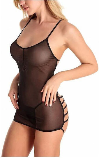 Sexy Fishnet Bodysuit Lingerie Set Black Sexy Lingerie Set One Size Aria Trade