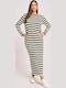 Midi Knitted Green Dress
