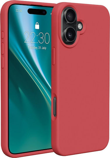 Etteri Back Cover Silicon Roșu (iPhone 16)