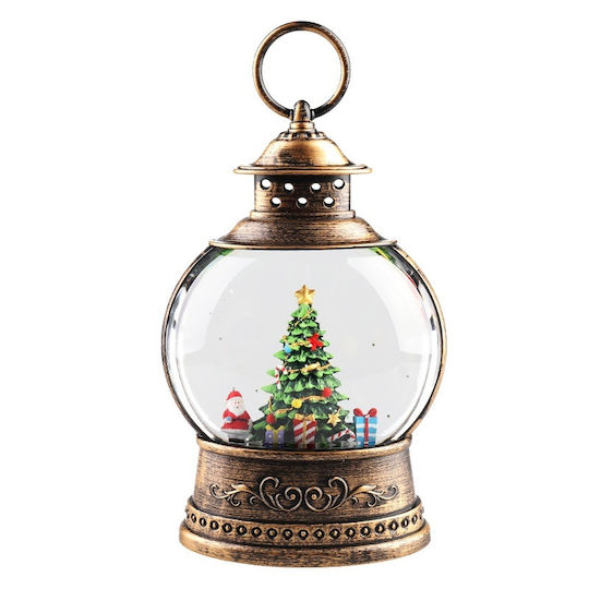 Ornament de Crăciun Lanternă Luminat cu Brazi 1buc