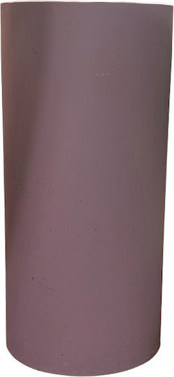 Blumentopf Beton Purple
