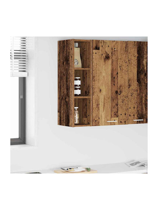 Cabinet Wall Old Wood 20x29.5x80cm