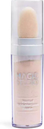 Idc Magic Studio Stardust Highlighter Loser Puder Γκλίτερ Προσώπου & Σώματος 9,6gr 01 Pink