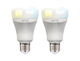 WiZ Smart Bulbs LED 11.5W for Socket E27 Adjustable White 806lm 2pcs