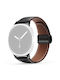 Samsung Galaxy Watch 8 40mm/44 Mm Watch 8 Classic 46mm Dux Ducis Ya Series Δερμάτινο Λουράκι Black