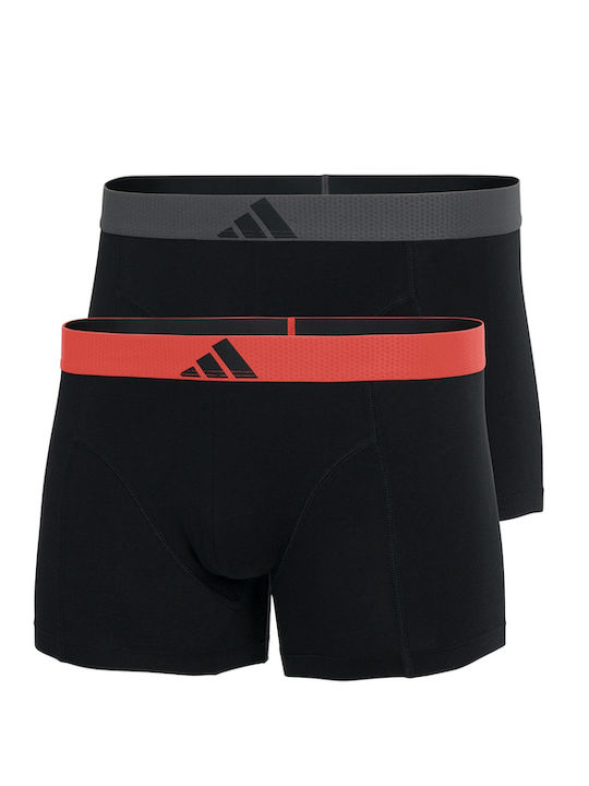 adidas Active Flex Ανδρικά Μποξεράκια Μαύρο 2Pack