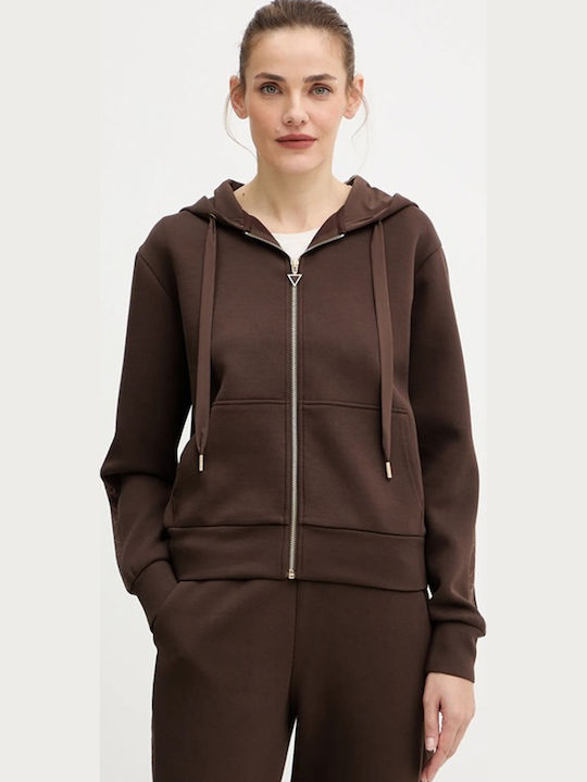 Guess Scuba Women's Sweatshirt Jacket Hooded Da...