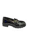 Λουστρίνι Γυναικεία Loafers σε Μαύρο Χρώμα