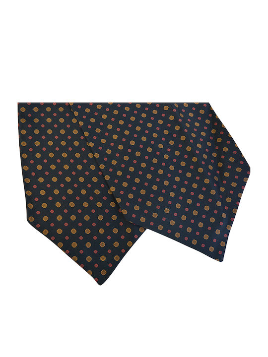 E-Ties Men's Tie Silk Printed in Brown Color