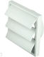 Manrose Вентилационна Решетка 14x10см Правоъгълна Тегло