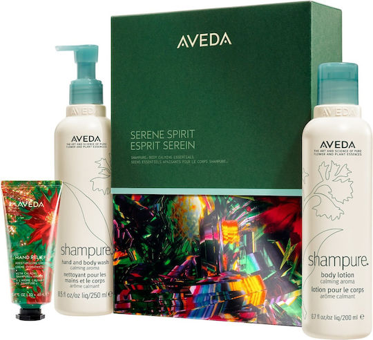 Aveda Shampure Hautpflegeset für Reinigung Körperreinigung 3Stück