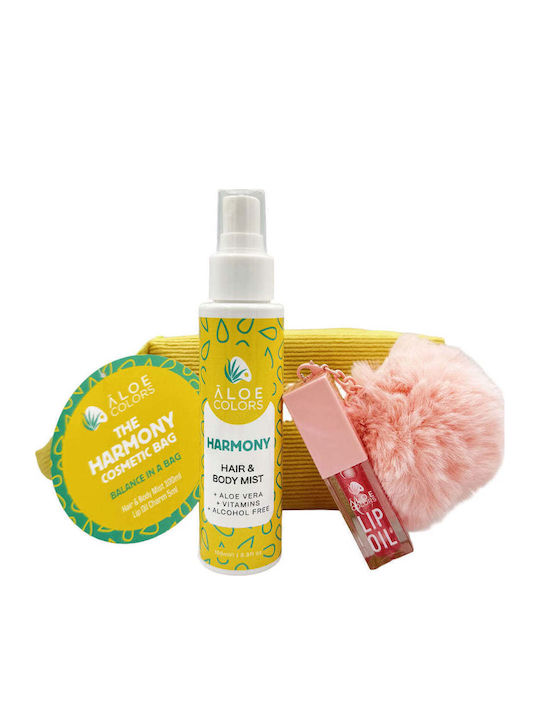 Aloe Colors Harmony Комплект за грижа за Хидратация & Блясък 3 бр