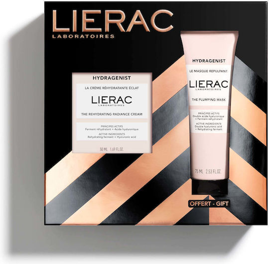 Lierac Hydragenist Skin Care Set for Αnti-ageing, Moisturizing & Brightening 2pcs