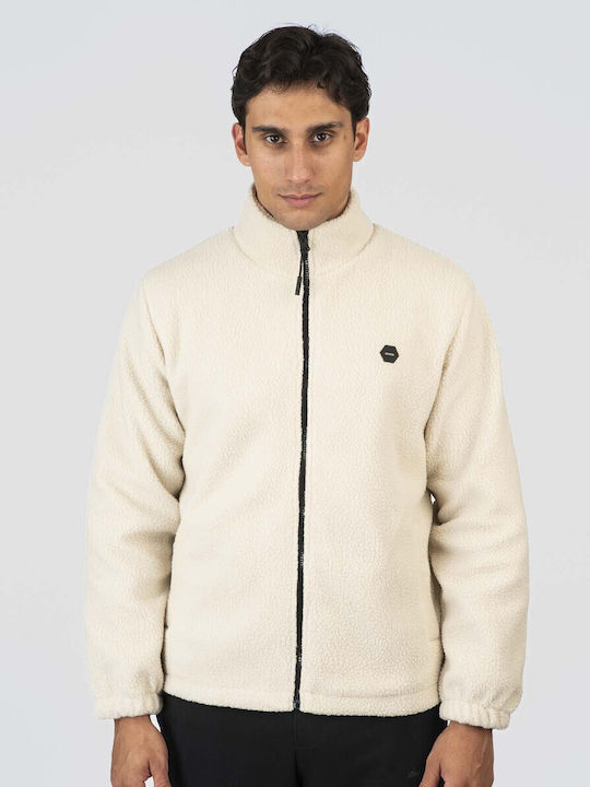 Мъжка Жилетка Fleece Off White