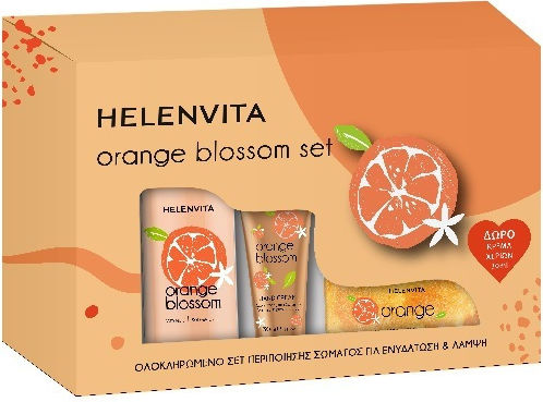 Helenvita Orange Blossom Set Skin Care Set for Moisturizing 3pcs