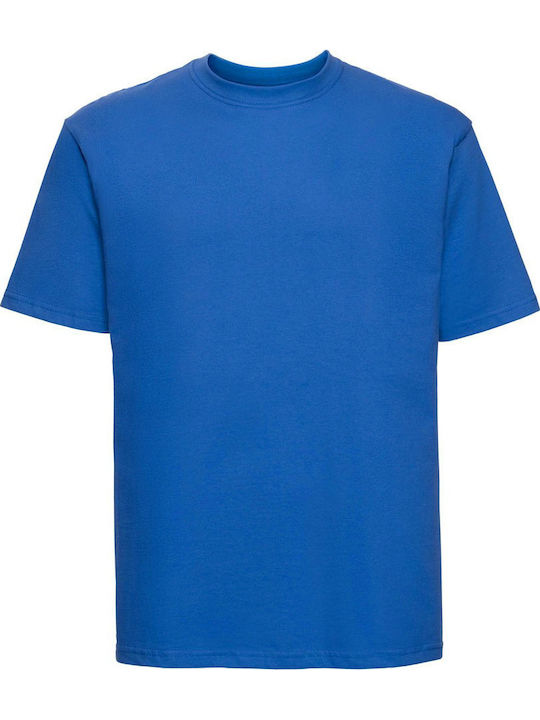 Jhk T-shirt Ανδρικό Διαφημιστικό T-shirt Κοντομάνικο σε Μπλε Χρώμα