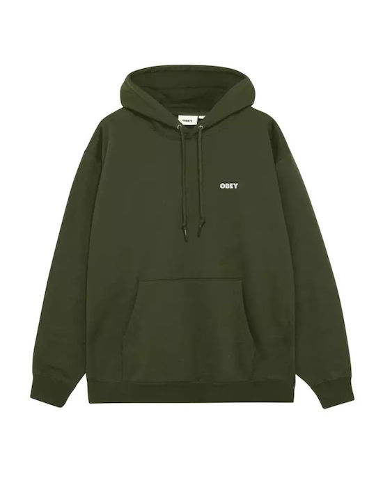 Obey Sweatshirt Deep Lichen Green