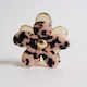 Rebekka Mg10002br Hair Clips Claw Hair Pearl Brown