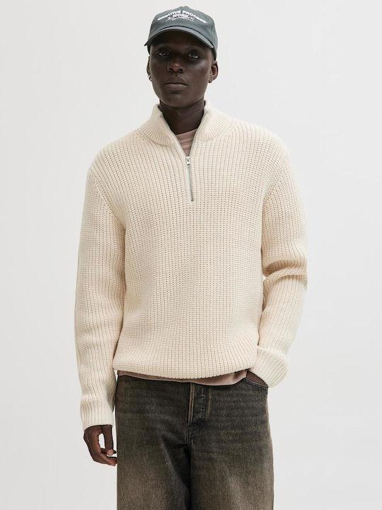 Jack & Jones Πουλόβερ Μακρυμάνικο Sea Salt