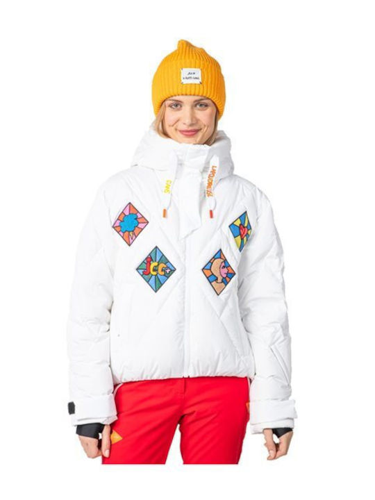 Rossignol RLNWJ32-100 Frauen Jacke aus für Ski & Snowboard Weiß