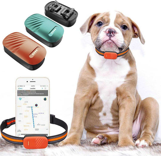 Waterproof GPS Tracker with GSM LBS WiFi for Pets