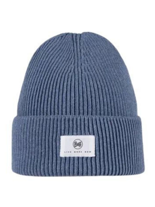 Beanie Unisex Beanie Gestrickt in Blau Farbe