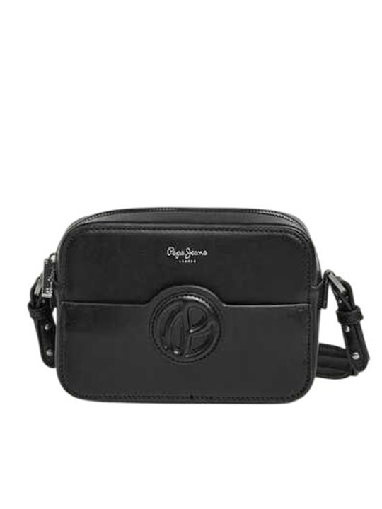 Pepe Jeans Limited Γυναικεία Τσάντα Ώμου Μαύρη