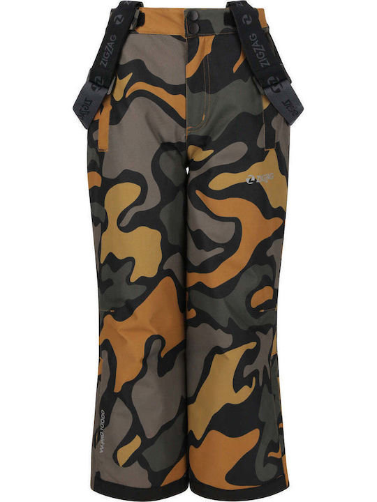 Zig Zag Kids Trousers for Ski & Snowboard Beige