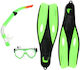 Dunlop Flippers Swimming Green