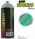 Green Stuff World Chameleon Model Making Paint in Spray Chameleon Emerald Getaway 400ml