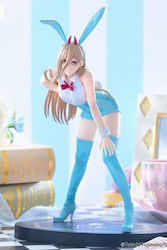FuRyu Chainsaw Man Bicute Bunnies Power Light Blue Color Ver Figure 30cm