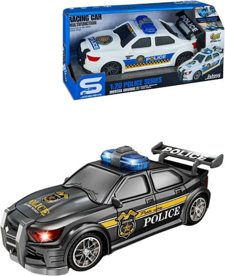 Blue Toys Όχημα Αυτοκινητάκι 1:20 Αστυνομικό Pull Back (Διάφορα Σχέδια) 1τμχ