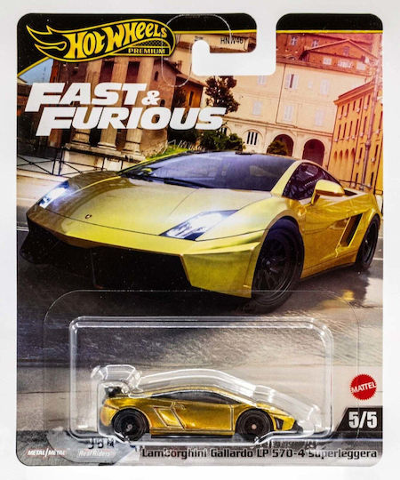 Hot Wheels Premium Fast & Furious Lamborghini Car for Ages 3+