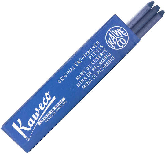 Reîncărcări Mine Pentru Creioane Mecanice Kaweco 5.6mm All Purpose Albastre HB 3 Bucăți