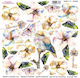 Printed Sospeso Gelatin Sheet Summer Flowers