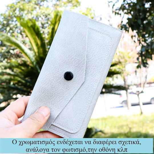 Panora Tabakbeutel Lederne Tabaktasche in mit Verschluss 16.1x8.8cm PU