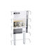 Excellent Houseware Metallic Mug Stand 28.5x15.5x6 cm Grey