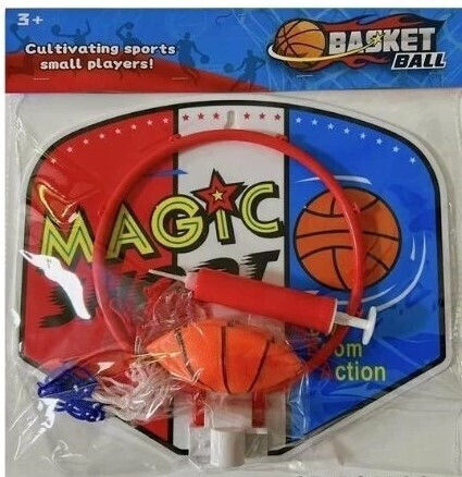 Blue Toys Παιδική Μπασκέτα Εσωτερικού χώρου Τοίχου