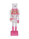 Dorosimo Wooden Christmas Nutcracker 50cm White