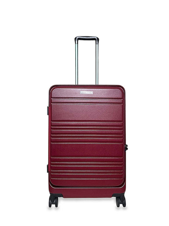 Large Pc Hydra Burgundy Suitcase