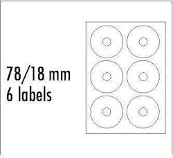 Logo Self-Adhesive Rectangular A4 Labels