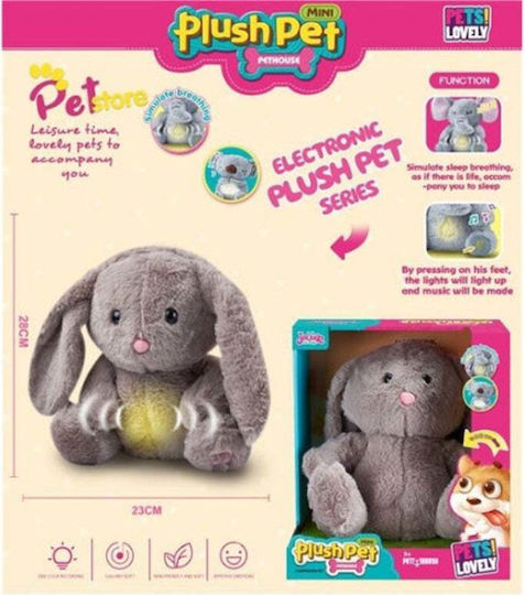 Plush Bunny Sleep Sounds Music & Light 26cm
