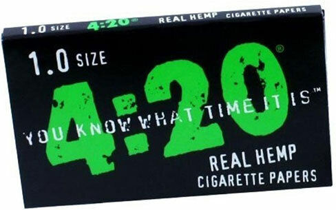 4:20 Листчета за свиване на цигари Стандартна 25 листове 1бр